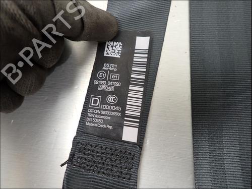 Front right seatbelt CITROËN C3 II (SC_) 1.2 VTi 82 | BP39118540I25 - Image 2