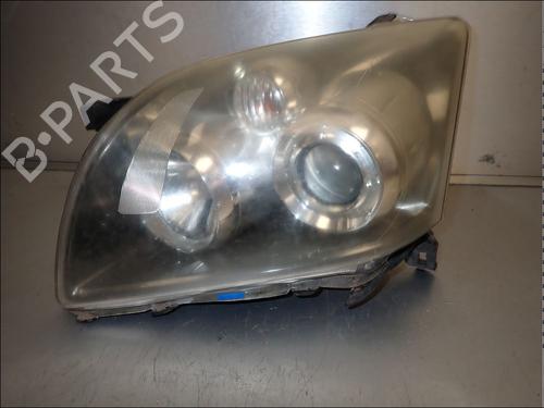 Used Left headlight Left headlight TOYOTA AVENSIS Estate (_T25_) 2.2 D-4D (ADT251_, ADT251R) (150 hp) 34029286 34029286