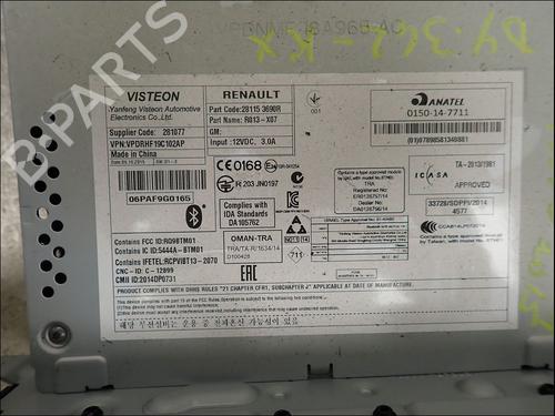 Radio RENAULT TWINGO III (BCM_, BCA_) 1.0 SCe 70 | BP37584577E6 - Image 2