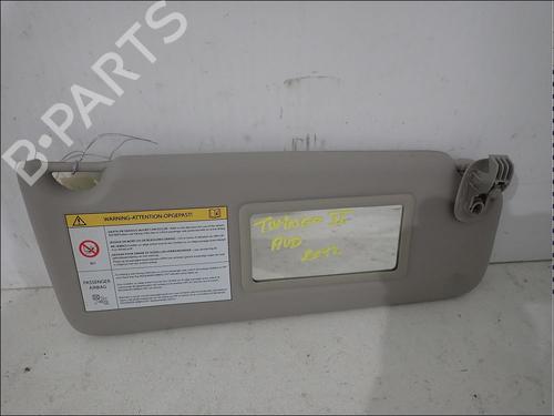 Used Right sun visor Right sun visor RENAULT TWINGO II (CN0_) 1.5 dCi 75 (75 hp) 34019772 34019772