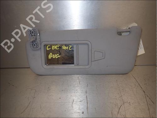 Used Left sun visor Left sun visor KIA CEE'D Hatchback (ED) 1.6 CRDi 115 (115 hp) 34028560 34028560