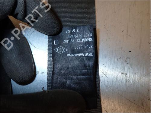 Front right seatbelt RENAULT MODUS / GRAND MODUS (F/JP0_) 1.5 dCi (FP0F, JP0F) | BP34025412I25 - Image 2