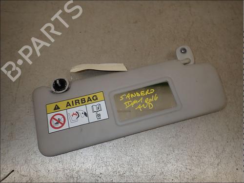 Venstre solskærm Venstre solskærm DACIA SANDERO II TCe 90 (B8M1, B8MA, B8AC) (90 hp) 34014703 34014703
