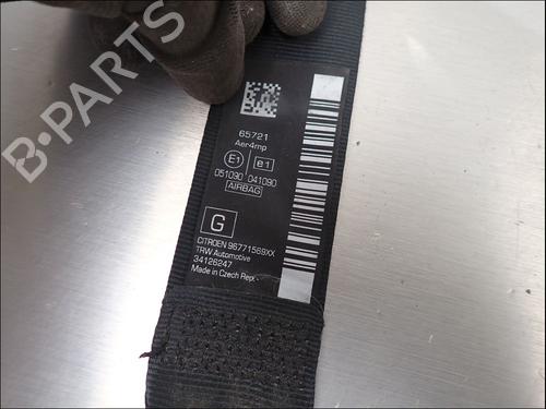 Front left seatbelt CITROËN C3 II (SC_) 1.4 HDi 70 (SC8HZC, SC8HR0, SC8HP4) | BP39261134I26 - Image 2