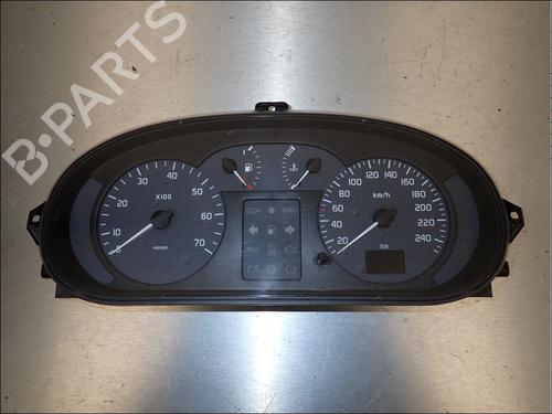 Used Instrument cluster Instrument cluster RENAULT SCÉNIC I MPV (JA0/1_, FA0_) 1.9 dCi (JA05, JA1F) (102 hp) 34018243 34018243