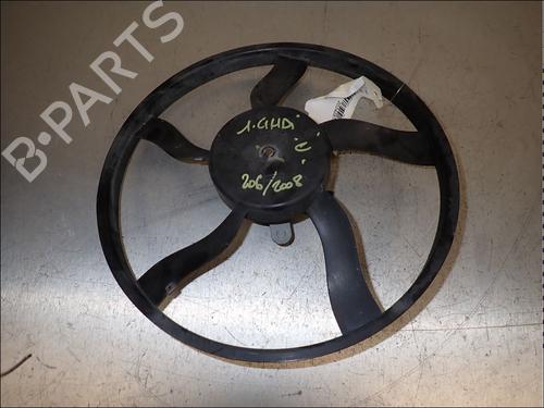 Used Radiator fan Radiator fan PEUGEOT 206 Hatchback (2A/C) 1.4 HDi eco 70 (68 hp) 34030744 34030744