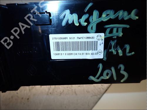 Climate control RENAULT MEGANE III Hatchback (BZ0/1_, B3_) 1.2 TCe (BZ2B, BZ11) | BP34030132I5 - Image 5