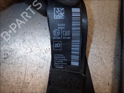 Rear right seatbelt CITROËN C4 CACTUS 1.6 BlueHDi 100 | BP34022001I28 - Image 2