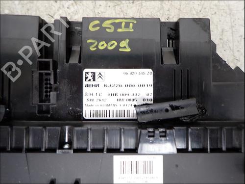 Climate control CITROËN C5 III Break (RW_) 2.0 HDi 140 | BP36314188I5 - Image 2