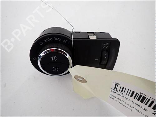 headlight-switch-opel-astra-j-p10-2009-2010-2011-2012-2013-2014-2015-2016-34018329 main image