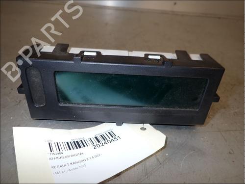 Used Display monitor Display monitor RENAULT KANGOO / GRAND KANGOO II (KW0/1_) 1.5 dCi 110 (KW0C, KW0H) (110 hp) 34011643 34011643