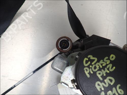 Front right seatbelt CITROËN C3 Picasso (SH_) 1.2 THP 110 (SHHNZ6) | BP40004785I25 - Image 5