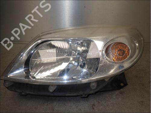 Venstre forlygte Venstre forlygte DACIA SANDERO 1.2 16V LPG (75 hp) 34013050 34013050