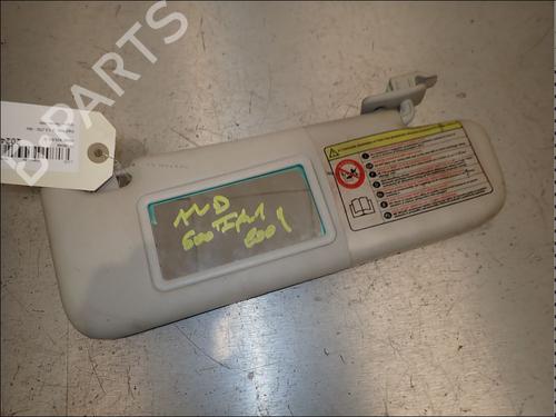 Used Right sun visor Right sun visor FIAT 500 (312_) 1.3 D Multijet (312AXB1A) (75 hp) 34010518 34010518