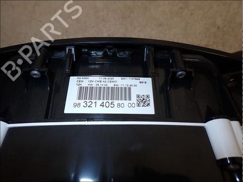 Instrument cluster CITROËN C3 III (SX) 1.5 BlueHDi 100 (SXYHYP, SXYHTU) | BP34014935C47 - Image 4