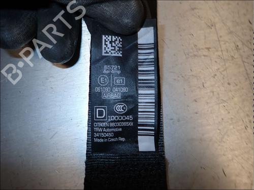Front right seatbelt CITROËN C3 II (SC_) 1.6 HDi | BP34017265I25 - Image 2