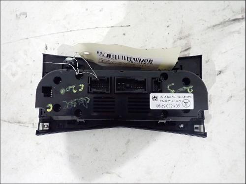 Climate control MERCEDES-BENZ C-CLASS (W204) C 200 CDI (204.007, 204.006) | BP40559300I5 - Image 2