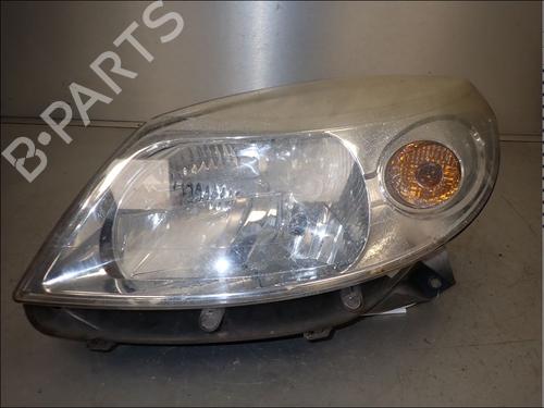 Venstre forlygte Venstre forlygte DACIA SANDERO 1.4 MPI LPG (72 hp) 34023340 34023340