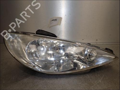 Used Right headlight Right headlight PEUGEOT 206 Hatchback (2A/C) 2.0 HDI 90 (90 hp) 34270255 34270255