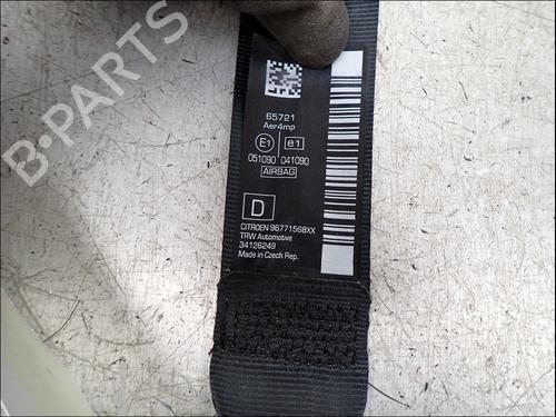 Front right seatbelt CITROËN C3 II (SC_) 1.4 | BP36374001I25 - Image 2