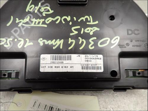 Instrument cluster RENAULT TWINGO III (BCM_, BCA_) 1.0 SCe 70 | BP37584576C47 - Image 3