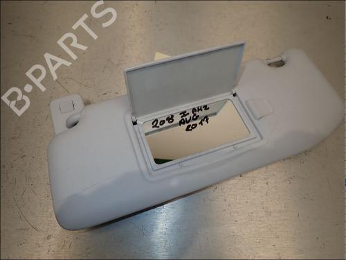 Used Left sun visor Left sun visor PEUGEOT 208 I (CA_, CC_) 1.2 VTI 82 (82 hp) 34026880 34026880