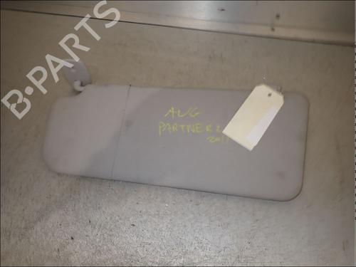 Used Left sun visor Left sun visor PEUGEOT PARTNER Box Body/MPV 1.6 HDi (90 hp) 34017049 34017049