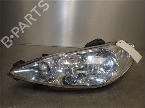 Used Left headlight Left headlight PEUGEOT 206 Hatchback (2A/C) 2.0 HDI 90 (90 hp) 34270257 34270257