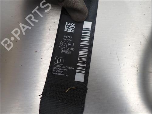Front right seatbelt CITROËN C3 II (SC_) 1.4 HDi 70 (SC8HZC, SC8HR0, SC8HP4) | BP39261130I25 - Image 2