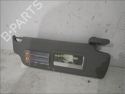 Used Right sun visor Right sun visor RENAULT TWINGO I (C06_) 1.2 (C066, C068) (58 hp) 34021306 34021306
