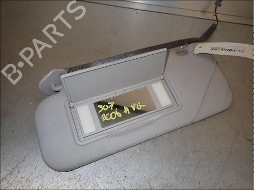 Used Left sun visor Left sun visor PEUGEOT 307 (3A/C) 1.6 HDi (90 hp) 34019501 34019501