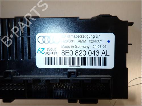 Climate control AUDI A4 B7 (8EC) 2.5 TDI | BP34021194I5 - Image 3