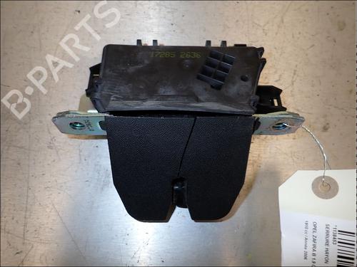 Bagklap lås Bagklap lås OPEL ZAFIRA / ZAFIRA FAMILY B (A05) 1.9 CDTI (M75) (120 hp) 34027065 34027065