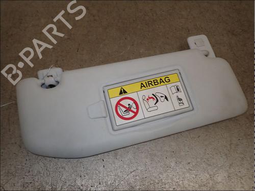 Used Right sun visor Right sun visor PEUGEOT 208 I (CA_, CC_) 1.6 BlueHDi 100 (100 hp) 34019776 34019776