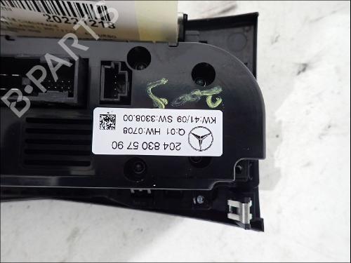 Climate control MERCEDES-BENZ C-CLASS (W204) C 200 CDI (204.007, 204.006) | BP40559300I5 - Image 4