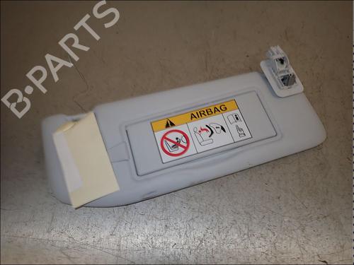 Used Right sun visor Right sun visor PEUGEOT 2008 I (CU_) 1.2 THP 110 / PureTech 110 (110 hp) 34011201 34011201