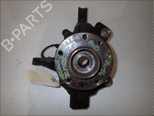 Used Right front steering knuckle Right front steering knuckle RENAULT MEGANE III Hatchback (BZ0/1_, B3_) 1.2 TCe (BZ2B, BZ11) (116 hp) 34019982 34019982