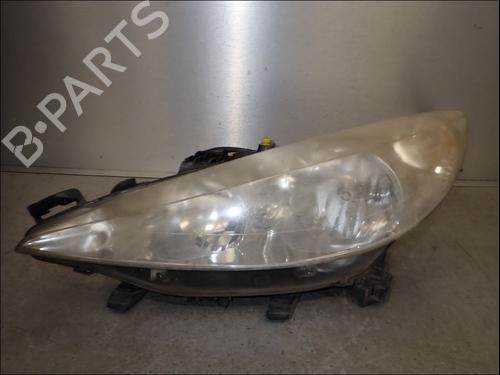 Used Left headlight Left headlight PEUGEOT 207 (WA_, WC_) 1.4 HDi (68 hp) 34389554 34389554