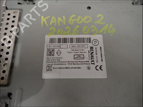 Radio RENAULT KANGOO Express (FW0/1_) 1.5 dCi 95 (FW16) | BP38948155E6 - Image 2
