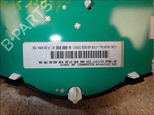 Instrument cluster CITROËN C3 II (SC_) 1.4 HDi 70 (SC8HZC, SC8HR0, SC8HP4) | BP34025109C47 - Image 4