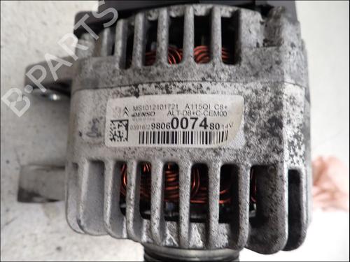 Alternator CITROËN C3 II (SC_) 1.2 VTi 82 | BP37628493M7 - Image 3