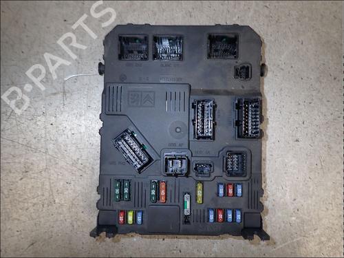 Used Fuse box Fuse box CITROËN BERLINGO / BERLINGO FIRST MPV (MF_, GJK_, GFK_) 1.6 HDI 90 (MF9HX) (90 hp) 34015729 34015729