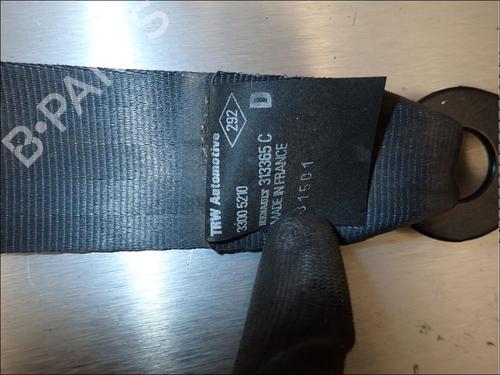 Front right seatbelt RENAULT KANGOO (KC0/1_) 1.9 dTi (KC0U) | BP34013303I25 - Image 2
