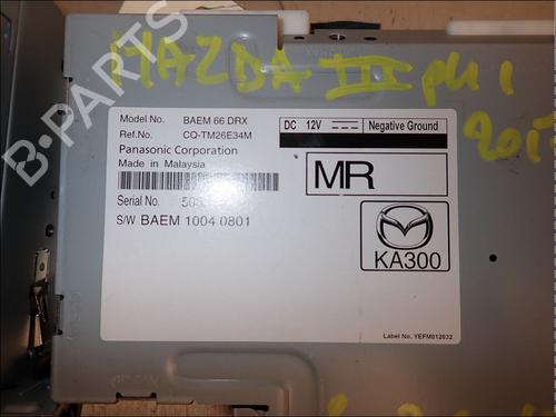 Radio MAZDA 3 (BM, BN) 2.2 D | BP34029377E6 - Image 3