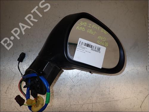 Used Right mirror Right mirror PEUGEOT 308 SW I (4E_, 4H_) 1.6 HDi (109 hp) 34028367 34028367