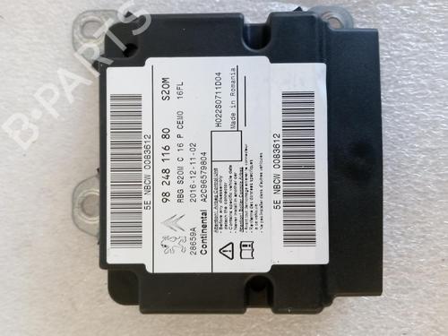 Airbag styreenhed Airbag styreenhed PEUGEOT 3008 II SUV (MC_, MR_, MJ_, M4_) 1.2 THP/ PureTech 130 (MRHNSM, MRHNSU, MRHNSJ, MRHNYW,... (131 hp) 36792783 36792783