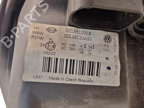 Left headlight VW GOLF PLUS V (5M1, 521) 1.6 | BP38681257C28 - Image 6