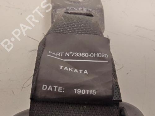 Rear left seatbelt PEUGEOT 108 1.0 VTi | BP33792351I29 - Image 3