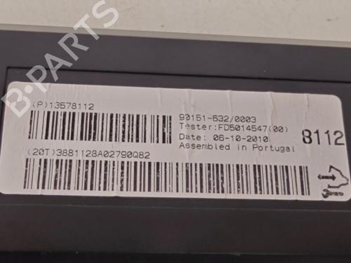 Control unit OPEL ASTRA J (P10) 1.4 Turbo (68) | BP33791868M11 - Image 3