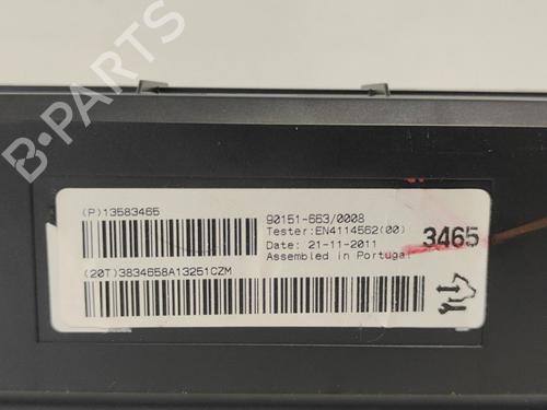 Control unit OPEL MERIVA B MPV (S10) 1.4 (75) | BP33788260M11 - Image 3